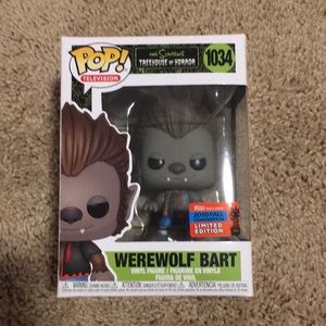 Werewolf Bart NYCC Funko Pop
